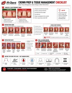Crown Prep and Tissue Management Checklist