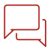 icon of message bubles